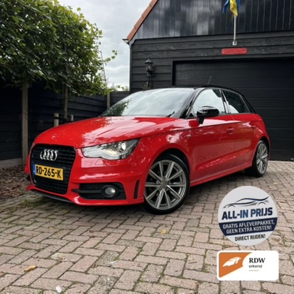 Audi A1 Sportback 1.2 TFSI Pro Line Business  Ambition S-line | Navigatie | Cruise | Auto Clima | BT Audio | PDC | Stoelverwarming 